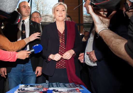 Marine Le Pen’s election campaign for the French presidency