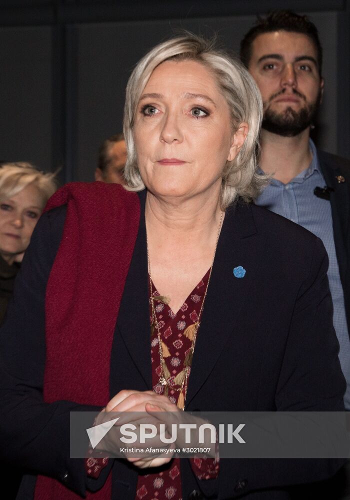 Marine Le Pen’s election campaign for the French presidency