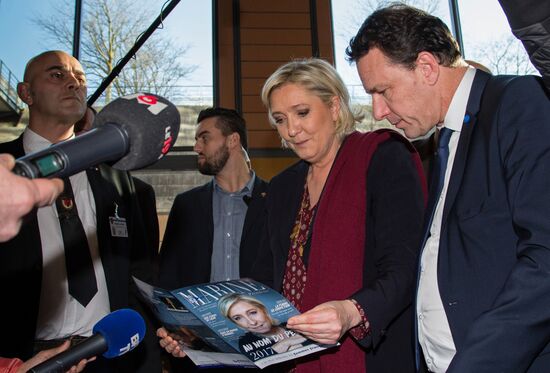 Marine Le Pen’s election campaign for the French presidency
