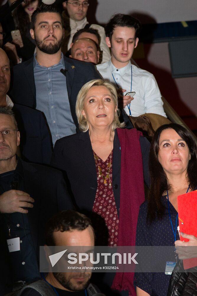 Marine Le Pen’s election campaign for the French presidency