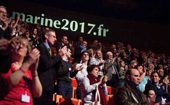 Marine Le Pen’s election campaign for the French presidency
