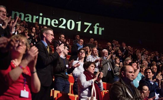 Marine Le Pen’s election campaign for the French presidency