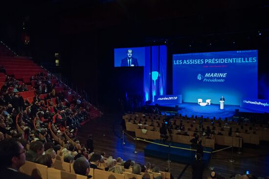 Marine Le Pen’s election campaign for the French presidency