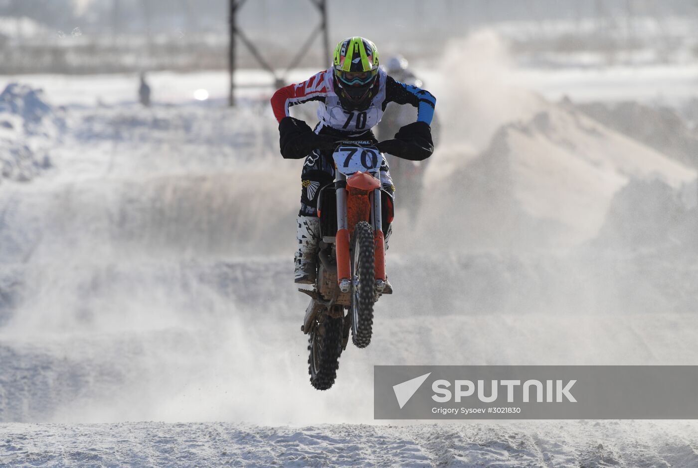 Motocross. Chkalov National Championship