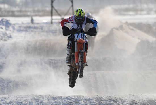 Motocross. Chkalov National Championship