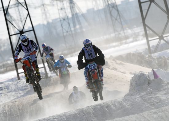 Motocross. Chkalov National Championship