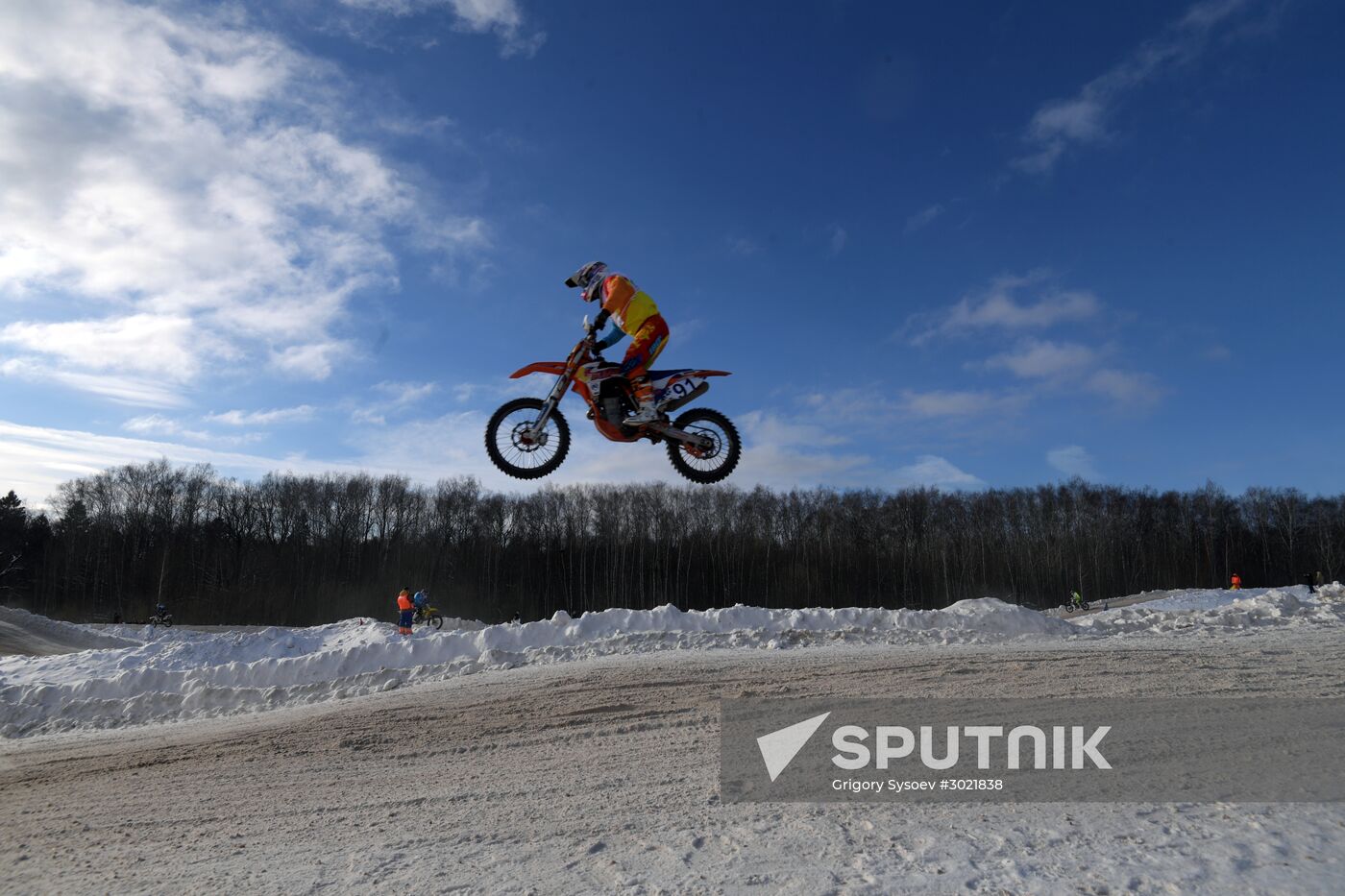 Motocross. Chkalov National Championship