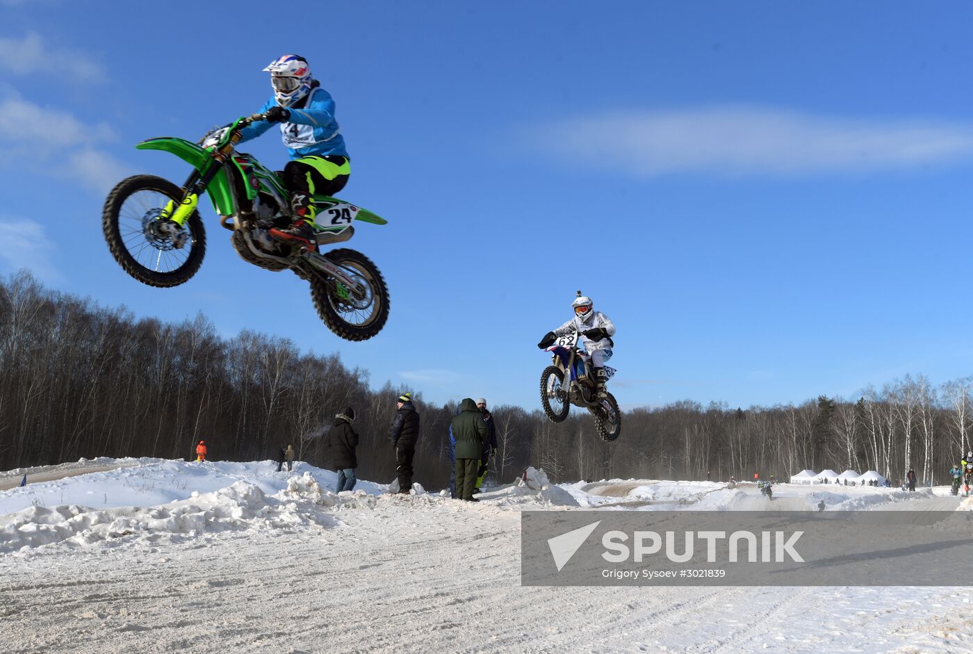 Motocross. Chkalov National Championship