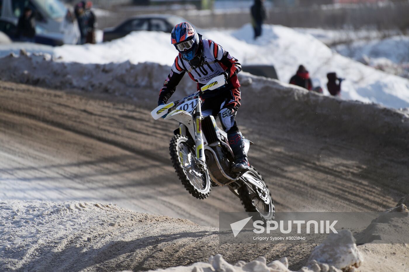 Motocross. Chkalov National Championship