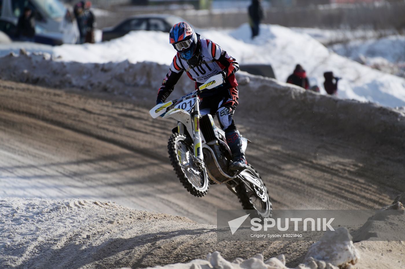 Motocross. Chkalov National Championship