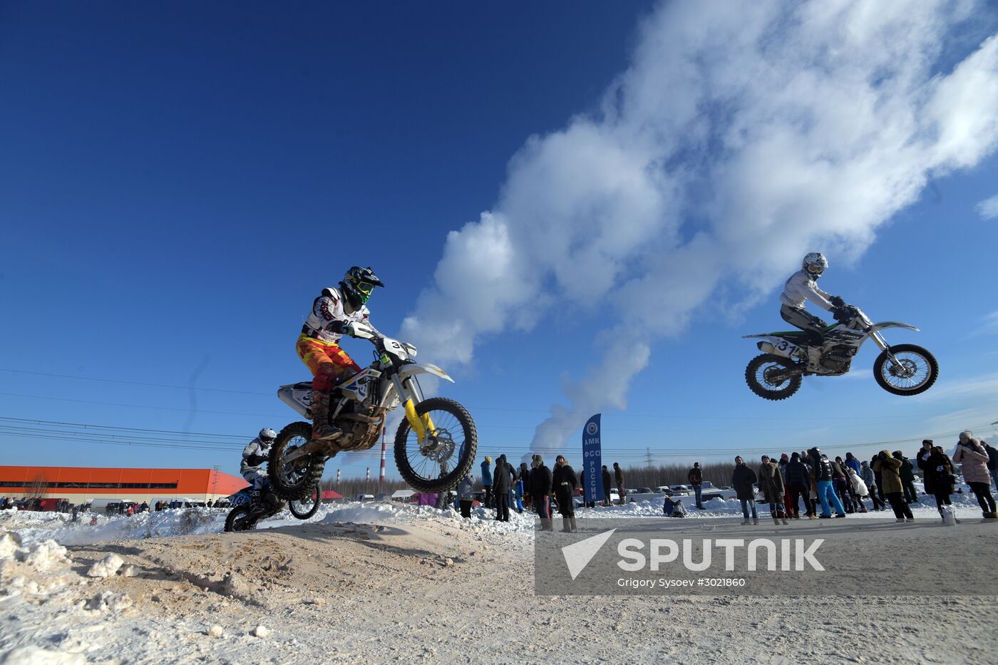 Motocross. Chkalov National Championship