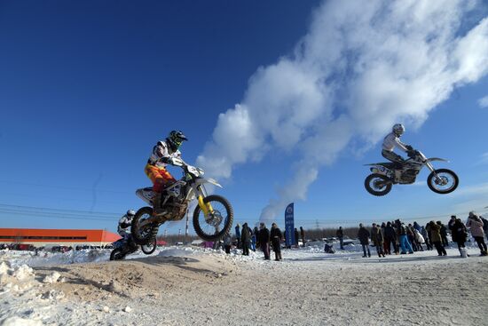 Motocross. Chkalov National Championship