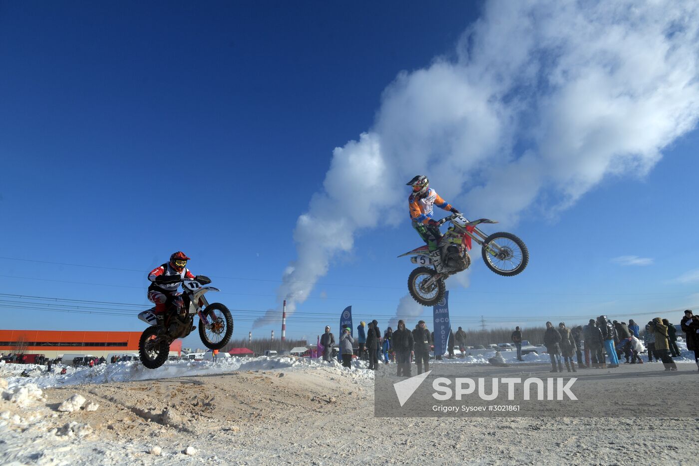 Motocross. Chkalov National Championship