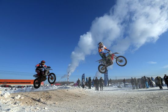 Motocross. Chkalov National Championship
