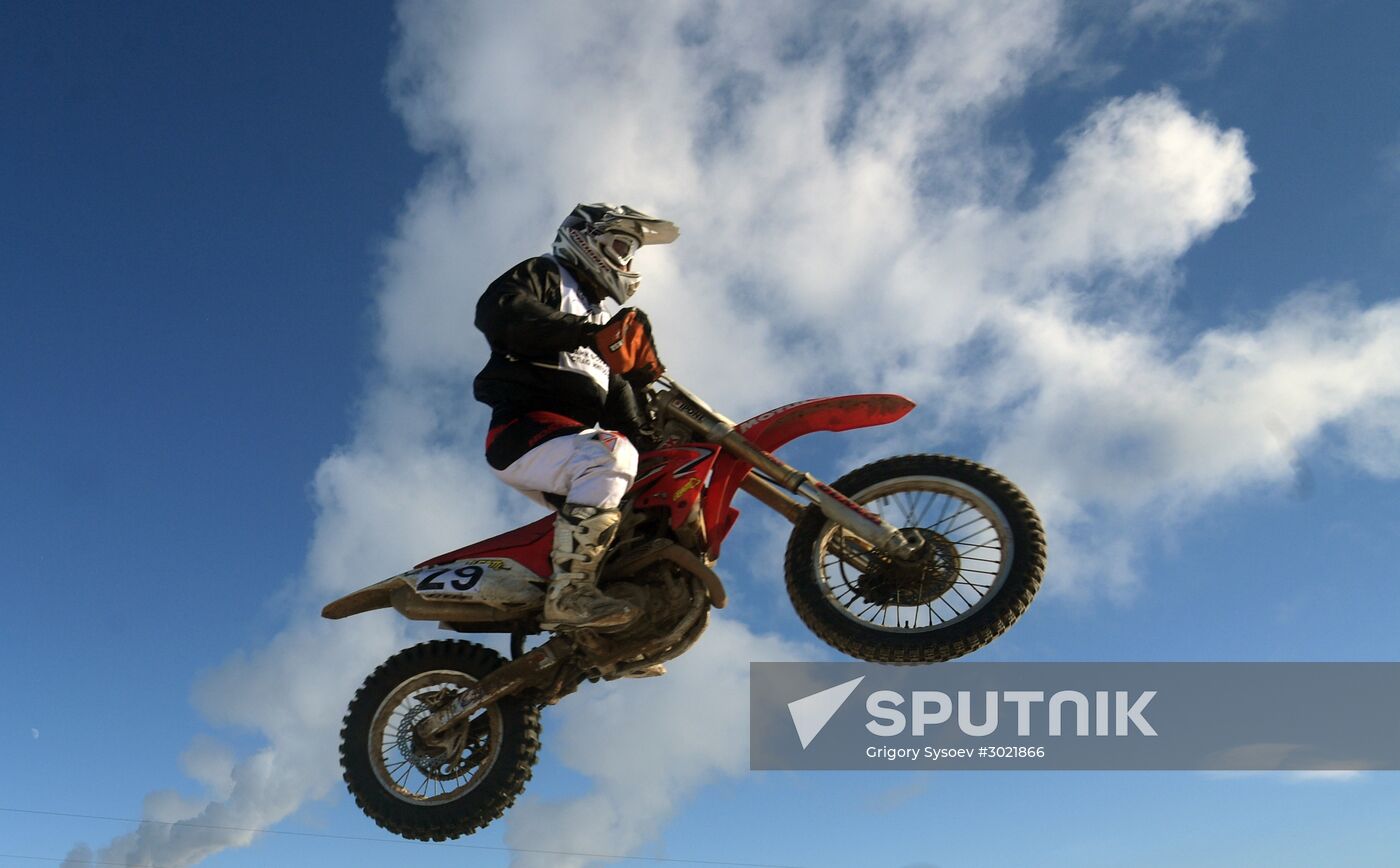 Motocross. Chkalov National Championship