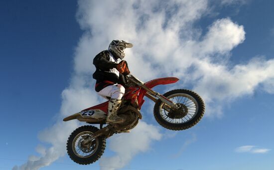 Motocross. Chkalov National Championship