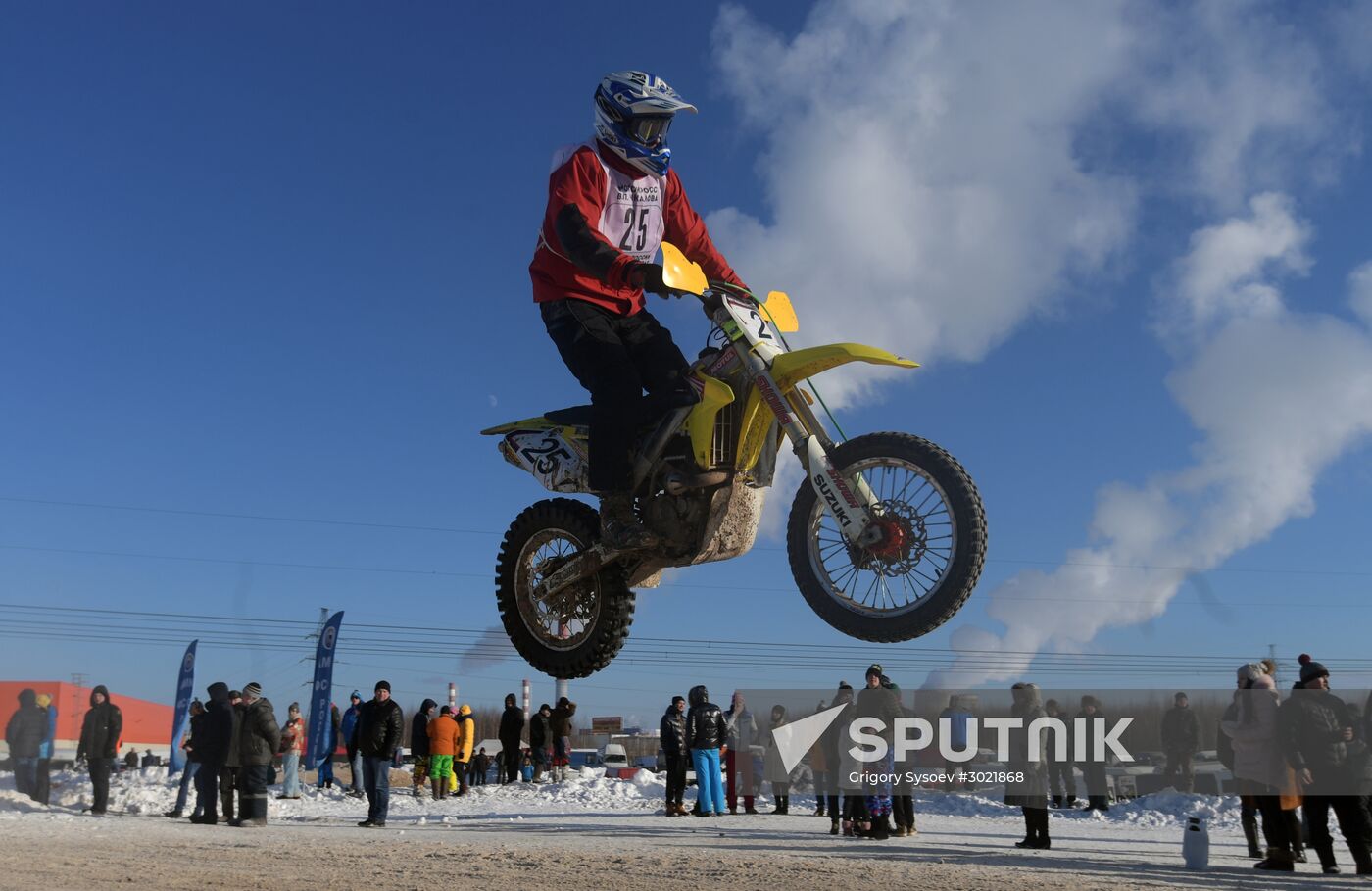 Motocross. Chkalov National Championship