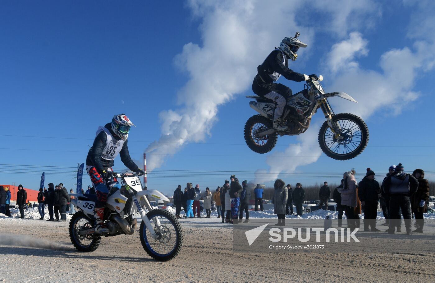Motocross. Chkalov National Championship
