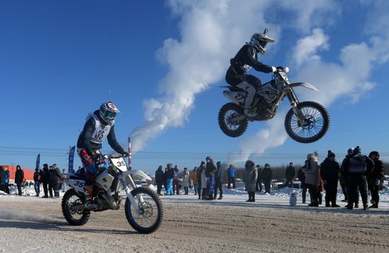 Motocross. Chkalov National Championship