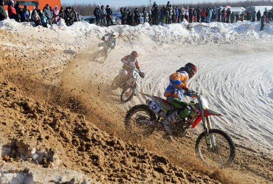 Motocross. Chkalov National Championship
