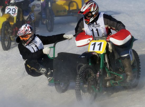 Motocross. Chkalov National Championship