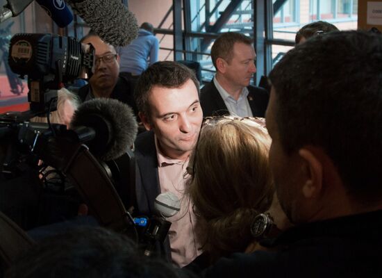 Election campaign of French presidential candidate Marine Le Pen