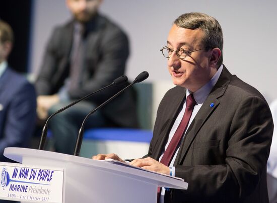 Election campaign of French presidential candidate Marine Le Pen