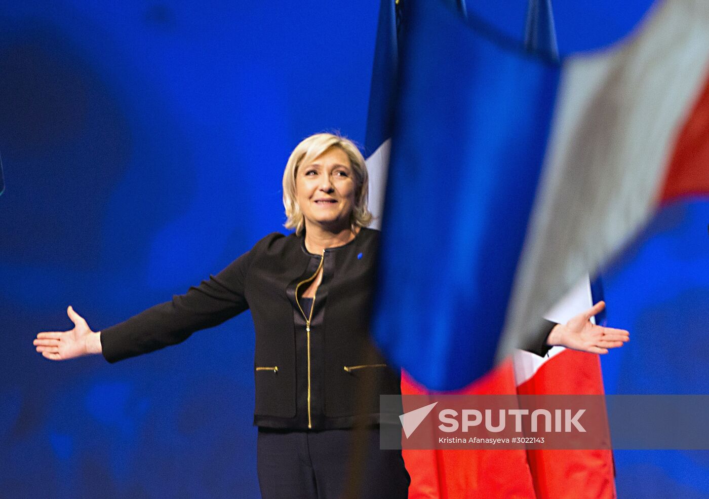 Election campaign of French presidential candidate Marine Le Pen