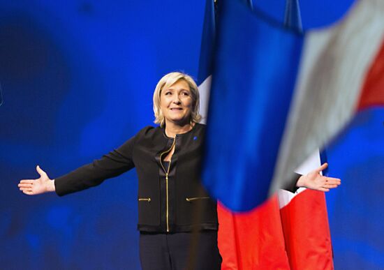Election campaign of French presidential candidate Marine Le Pen
