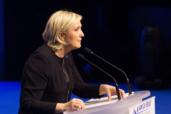 Election campaign of French presidential candidate Marine Le Pen