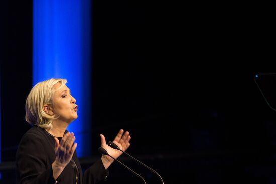 Election campaign of French presidential candidate Marine Le Pen