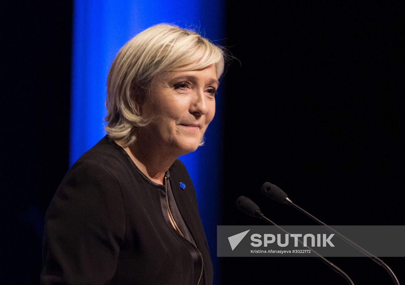 Election campaign of French presidential candidate Marine Le Pen