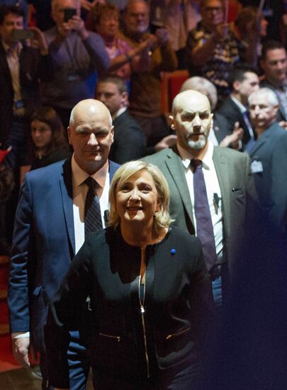 Election campaign of French presidential candidate Marine Le Pen