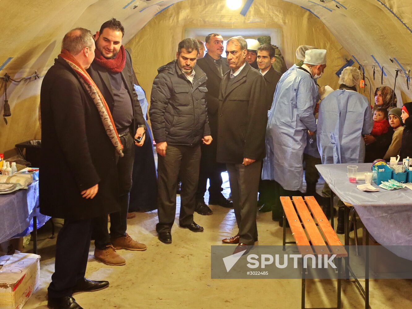 Refugee shelter in Jibreen, Aleppo