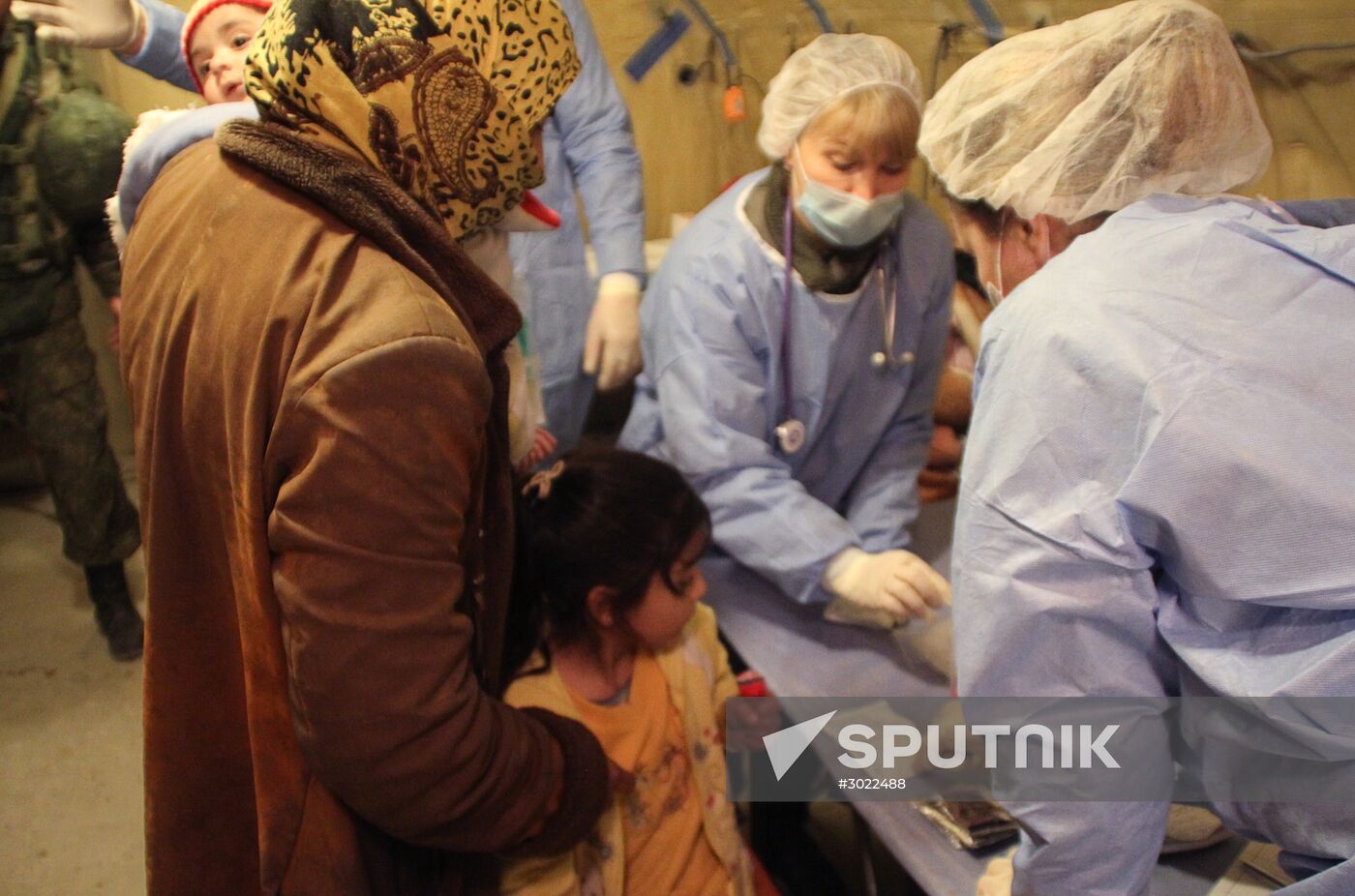 Refugee shelter in Jibreen, Aleppo