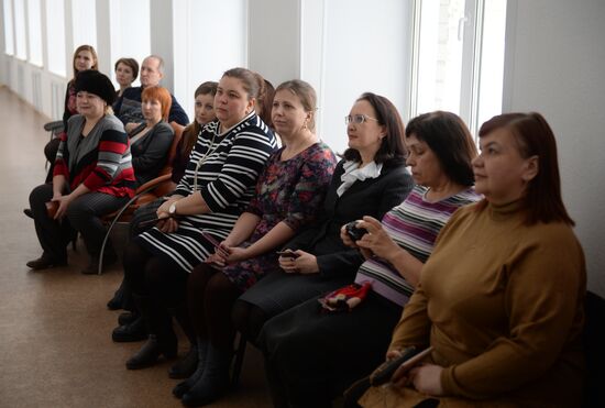 Russian parents take Unified State Exam