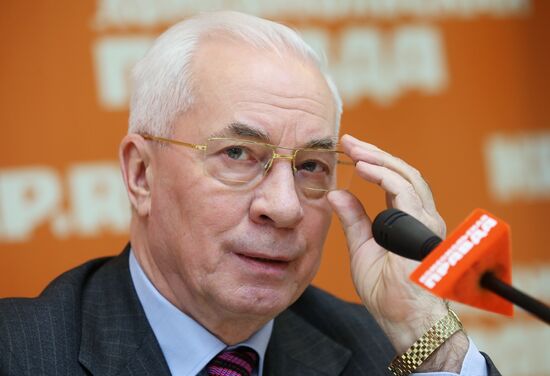 Presentation of Mykola Azarov's book, Maidan Lessons. Ukraine after the Takeover
