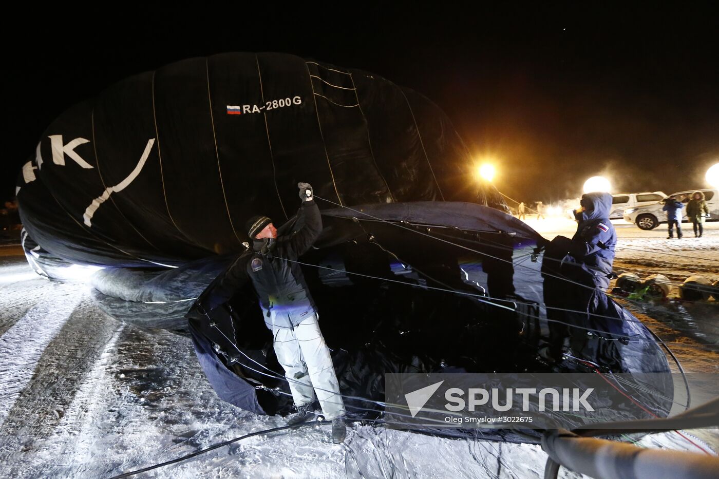 Fyodor Konyukhov, Ivan Menyailo set off on hot-air balloon flight