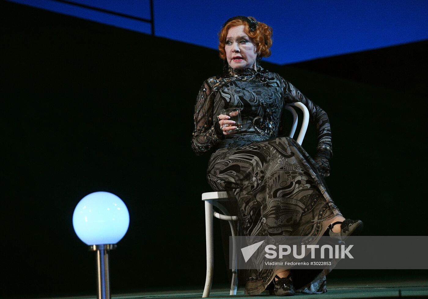 Dress rehearsal of play "Oranges & Lemons"