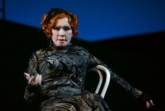 Dress rehearsal of play "Oranges & Lemons"