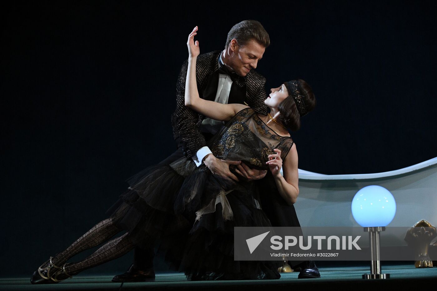 Dress rehearsal of play "Oranges & Lemons"