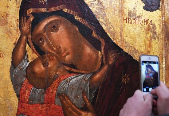 "Byzantium Masterpieces" exhibition unveiled