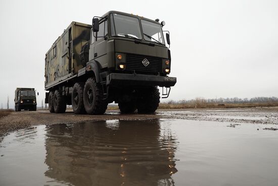 Southern Military District's Geospatial Data Center holds exercise