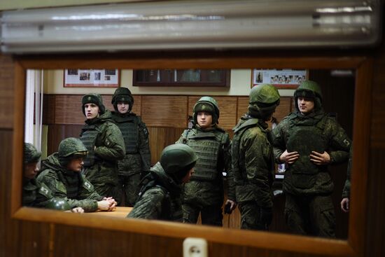 Southern Military District's Geospatial Data Center holds exercise