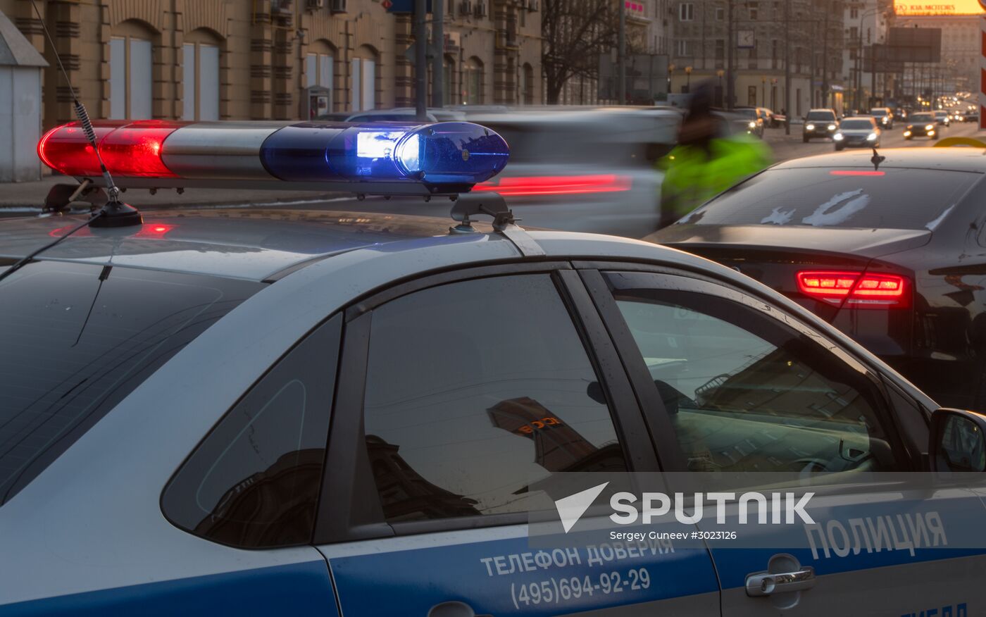 Road Patrol Service in Moscow