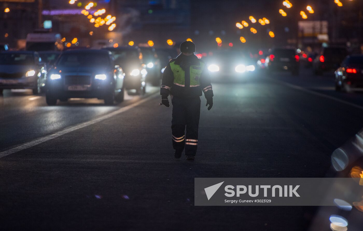 Road Patrol Service in Moscow