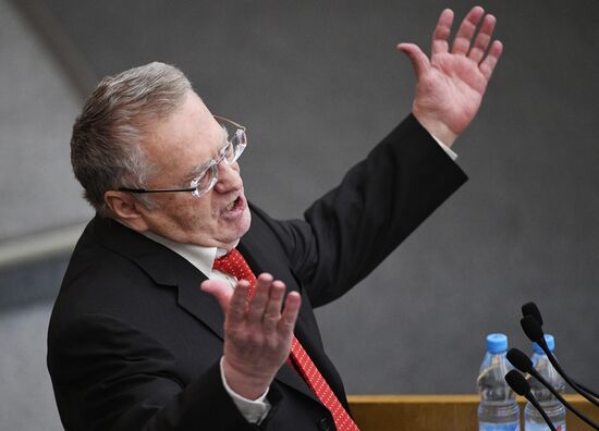 State Duma plenary meeting