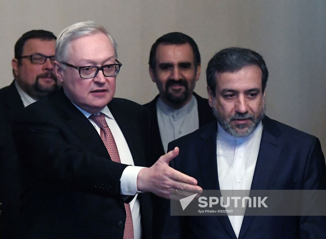 Deputy Foreign Minister Sergei Ryabkov meets with Deputy Foreign Minister of Iran Abbas Araghchi