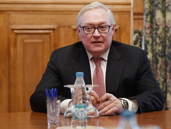 Deputy Foreign Minister Sergei Ryabkov meets with Deputy Foreign Minister of Iran Abbas Araghchi