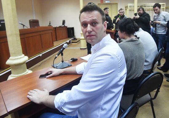 Court announces verdict for Alexei Navalny